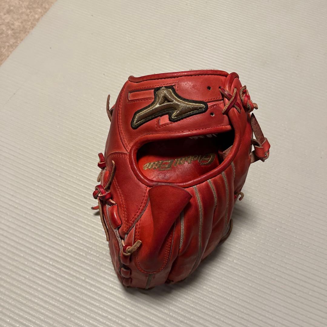 Mizuno 硬式グローブ レッド