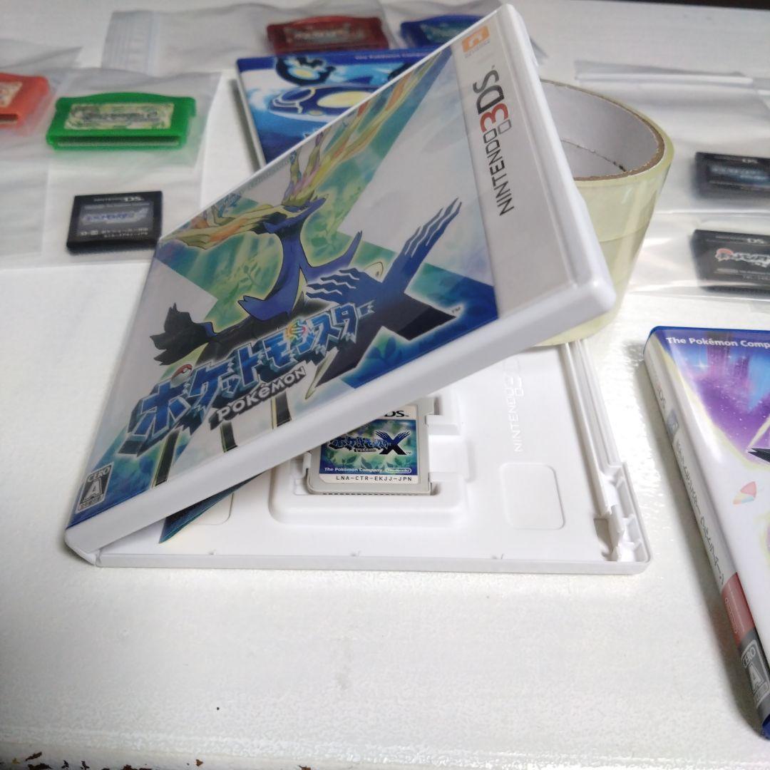 ポケットモンスター　ゲーム　第1世代から第7世代までの計１４本　バラ売り✕