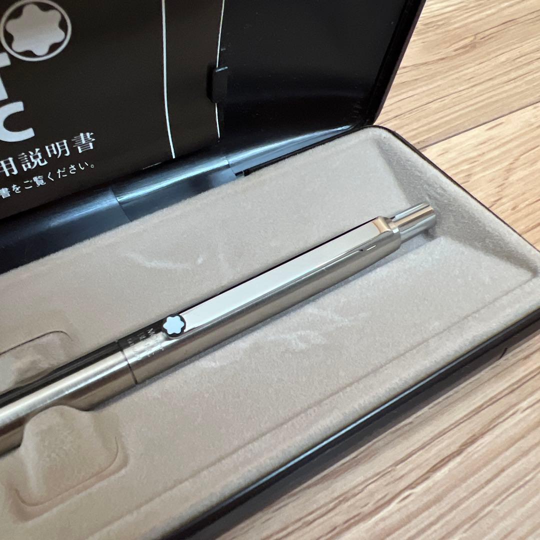 MONTBLANC ヴィンテージ ノブレス スリムライン ステンレス製ボールペン
