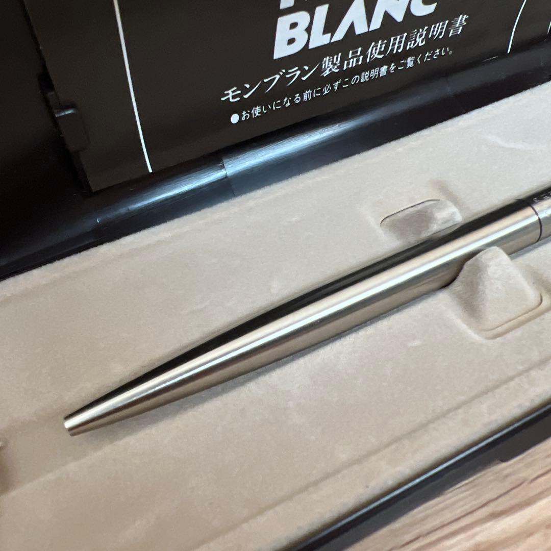 MONTBLANC ヴィンテージ ノブレス スリムライン ステンレス製ボールペン