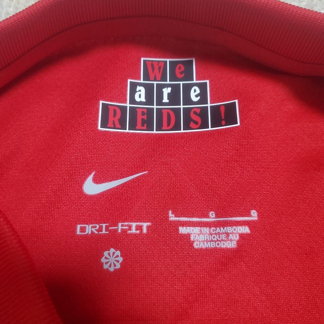 【新品タグ付】浦和レッズ 2025ユニフォーム　背番号無し　NIKE　メンズL