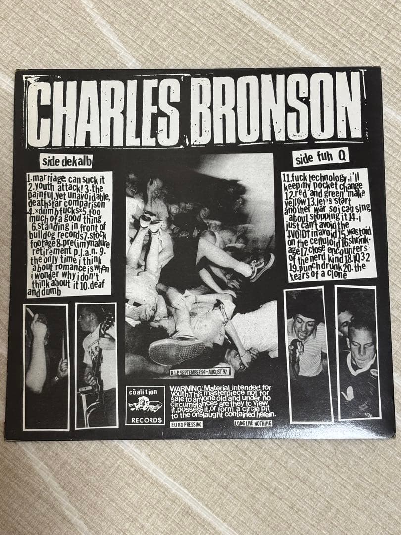 Charles Bronson / Youth Attack! 10inch版
