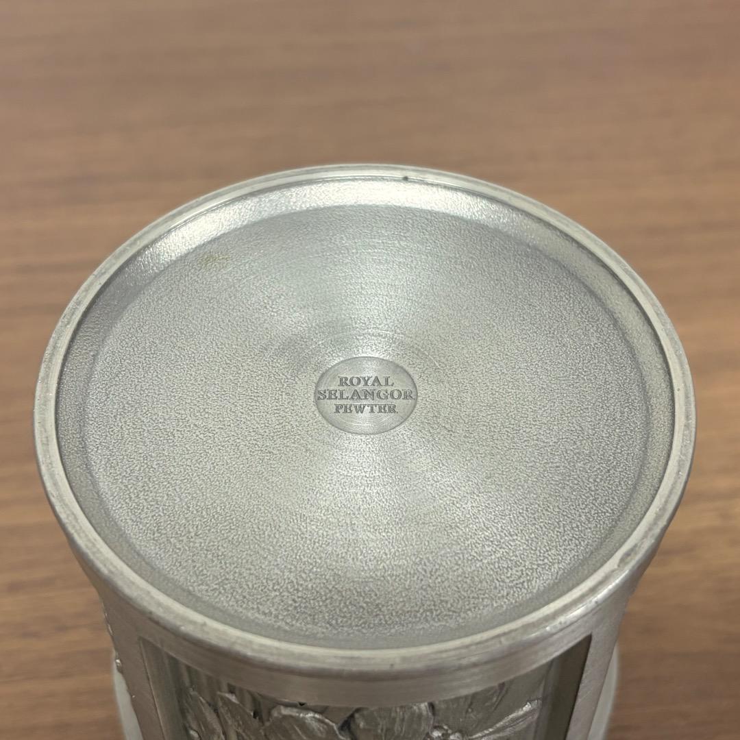 ロイヤルセランゴール 茶筒 Selangor Pewter