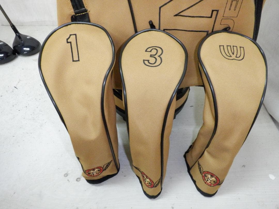 M.U.SPORT★ミエコウエサコ★レディースクラブ７本セット★キャディバック付
