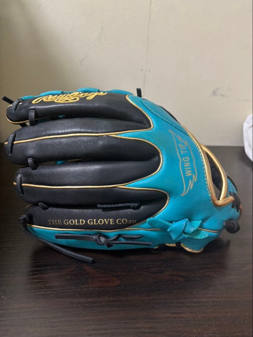 Rawlings Hypertech 軟式 黒/ターコイズ【超美品激レア】