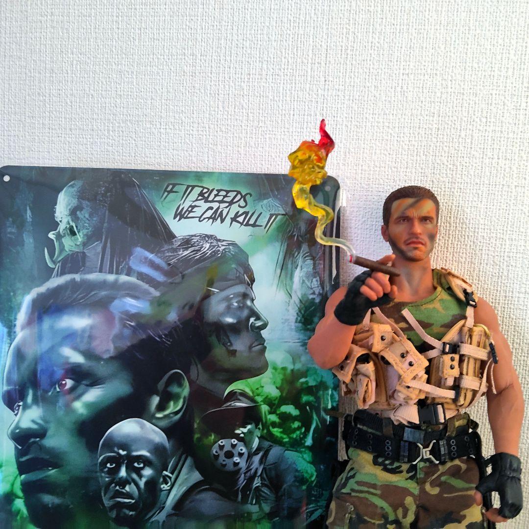 HOTToys.映画[プレデター:(ダッチ少佐)1/6]希少品!