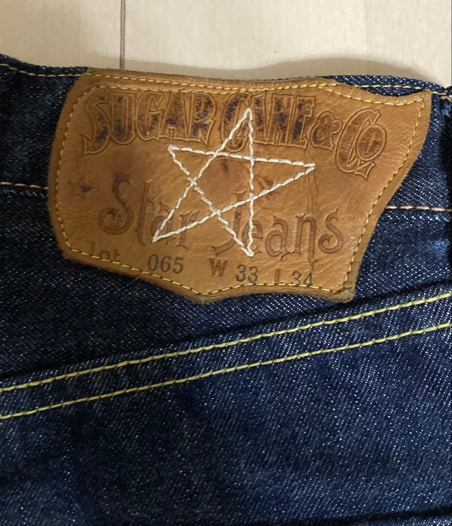 【美品】SUGAR CANE \"UNION STAR\" Lot 065 W33