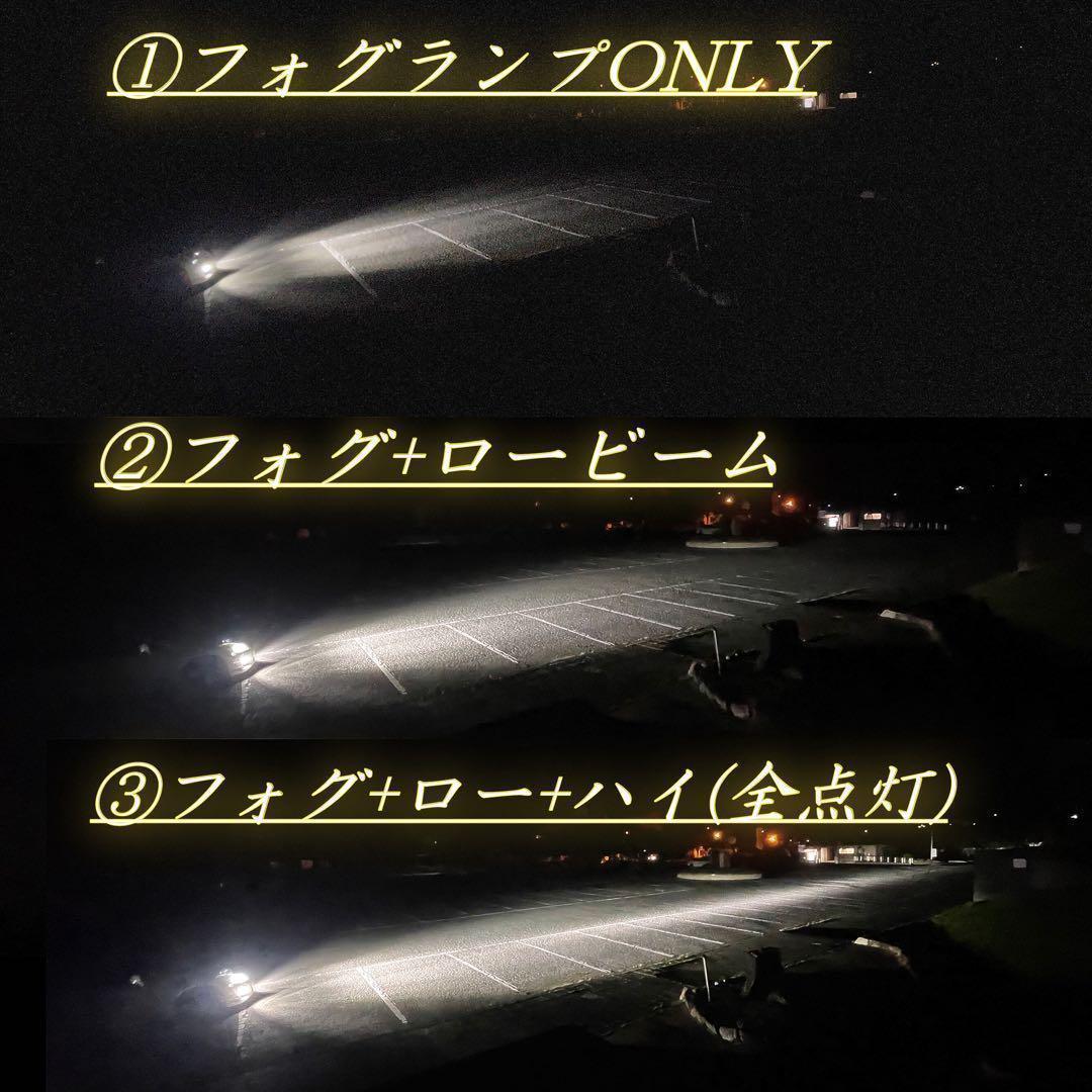 H3 LED ヘッドライト ハイロー 6000k フォ爆光 WS55 AB1