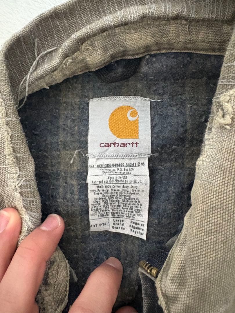 Carhartt グレー ジャケット Lサイズ