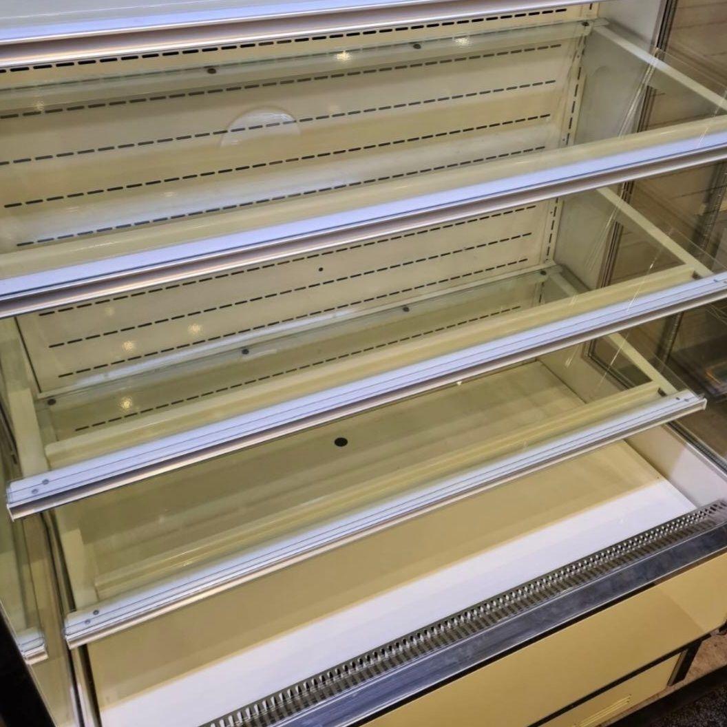 常温ショーケース ガラス棚 照明付き 陳列棚 陳列什器 ショーケース コンビニ