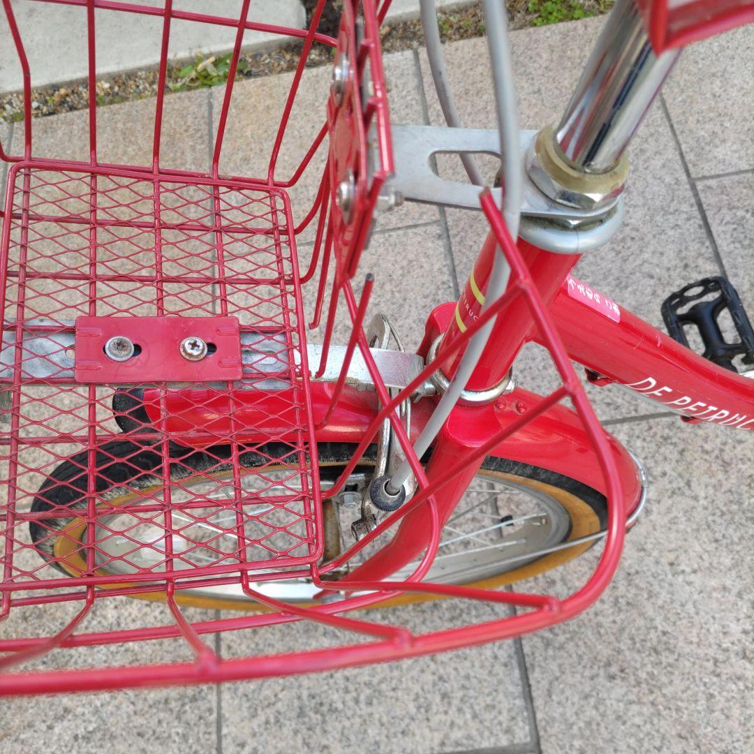 大阪府 DE PETRUCCI 幼児用自転車 レッド