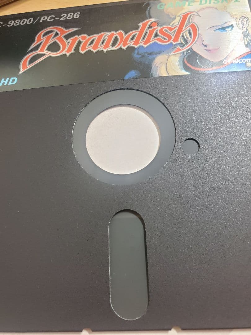 PC-9801 ブランディッシュ 5インチFD 現状品