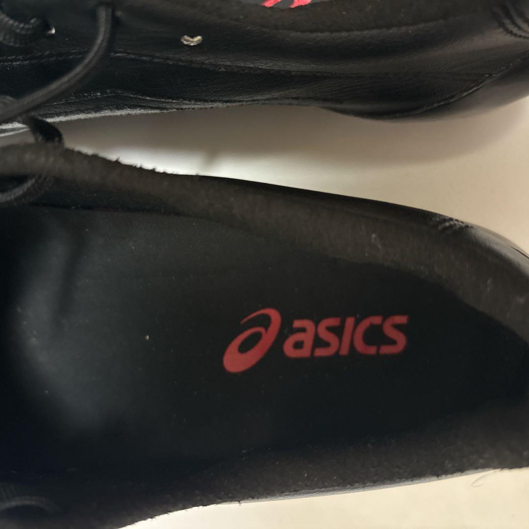 希少❣️asics サッカーシューズ DSライト 24.5　黒　スパイク　軽量