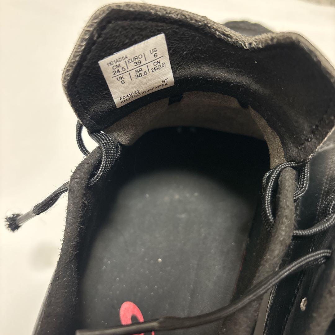 希少❣️asics サッカーシューズ DSライト 24.5　黒　スパイク　軽量