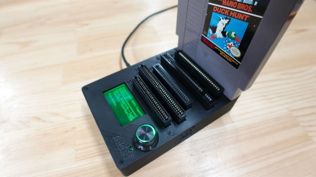 CartridgeReader V5 SA1対応 自動電圧選択【ブルー】