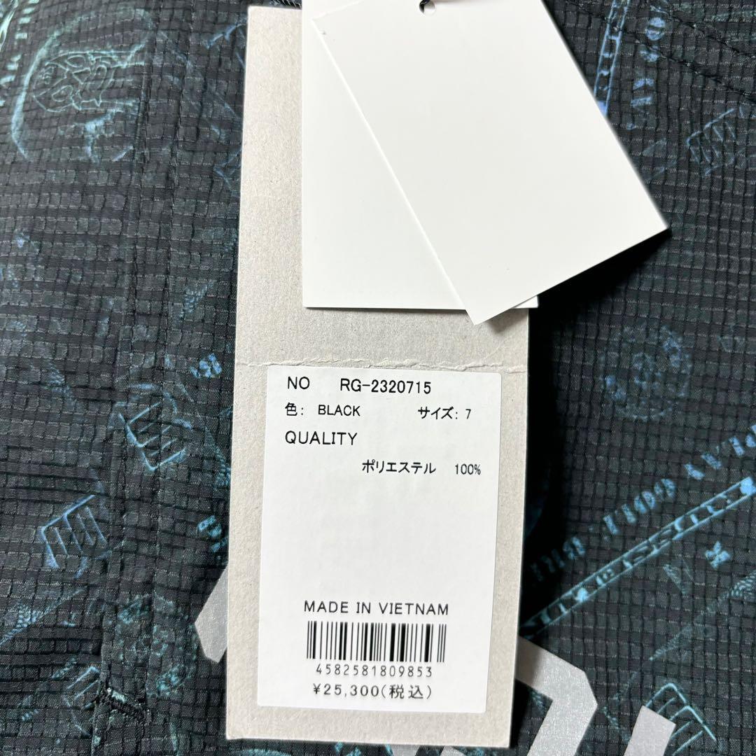 新品 ラッセルノ ゴルフ ドラー パターン ショーツ ブラック 2XL 7