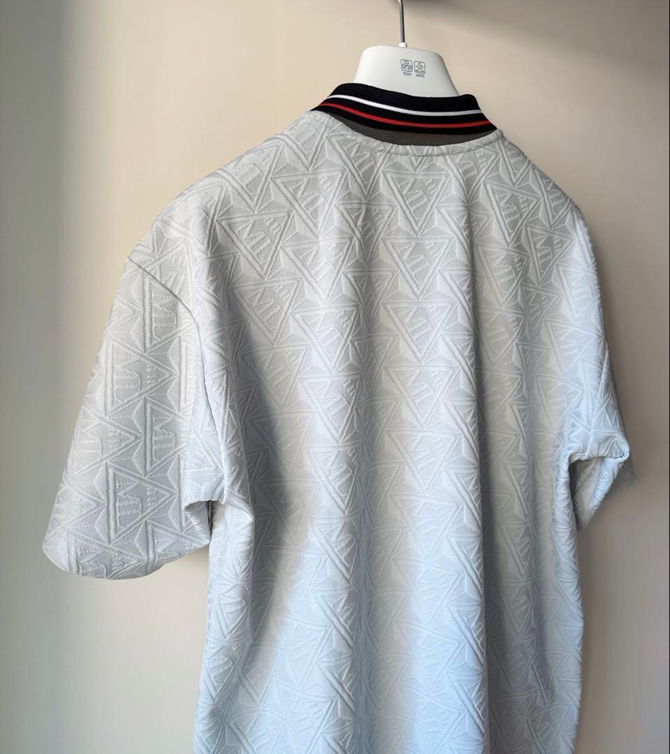 新品 ★ MARK&LONA コード ポロシャツ マーク&ロナ 正規品 グレー