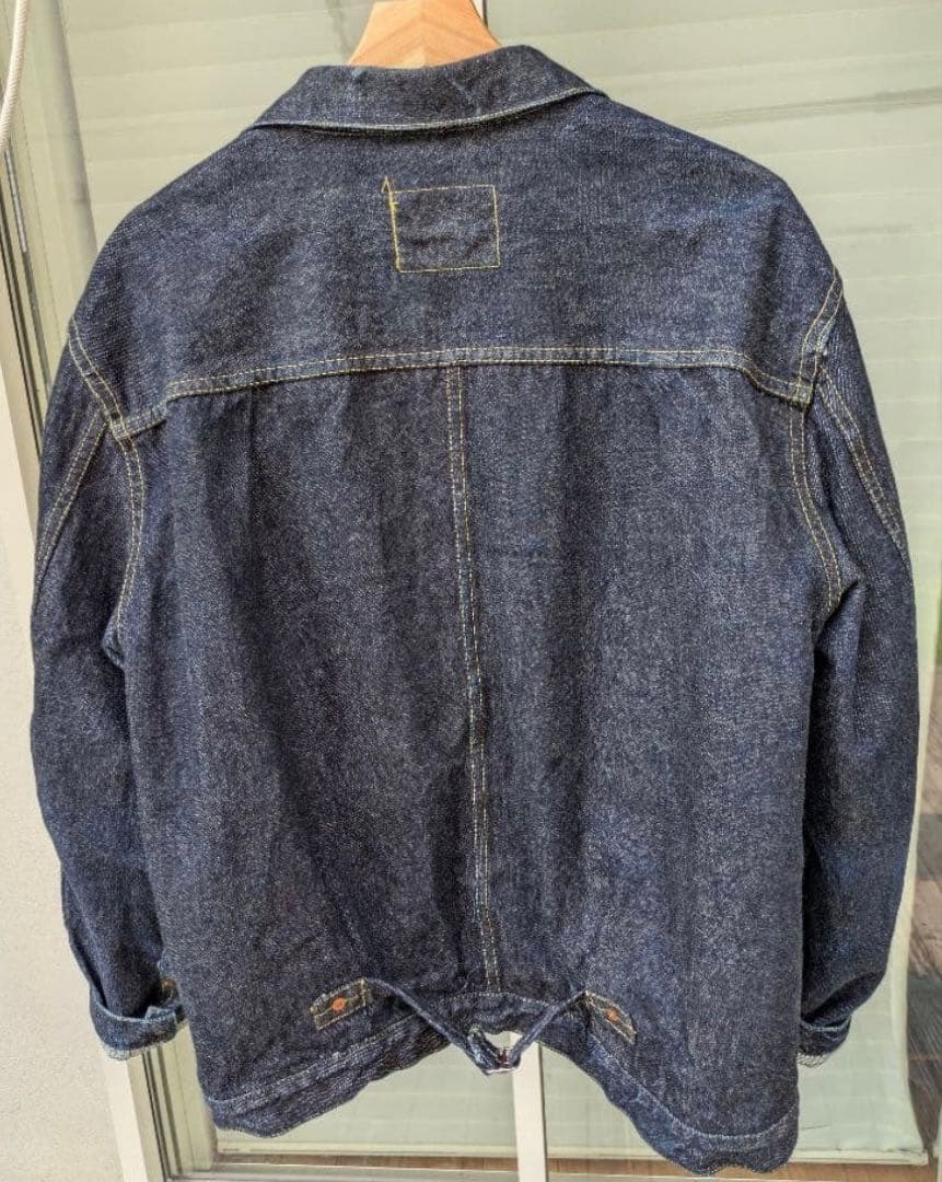 TCB JEANS S40's 大戦デニムジャケット 48 Tバック　レア赤タブ
