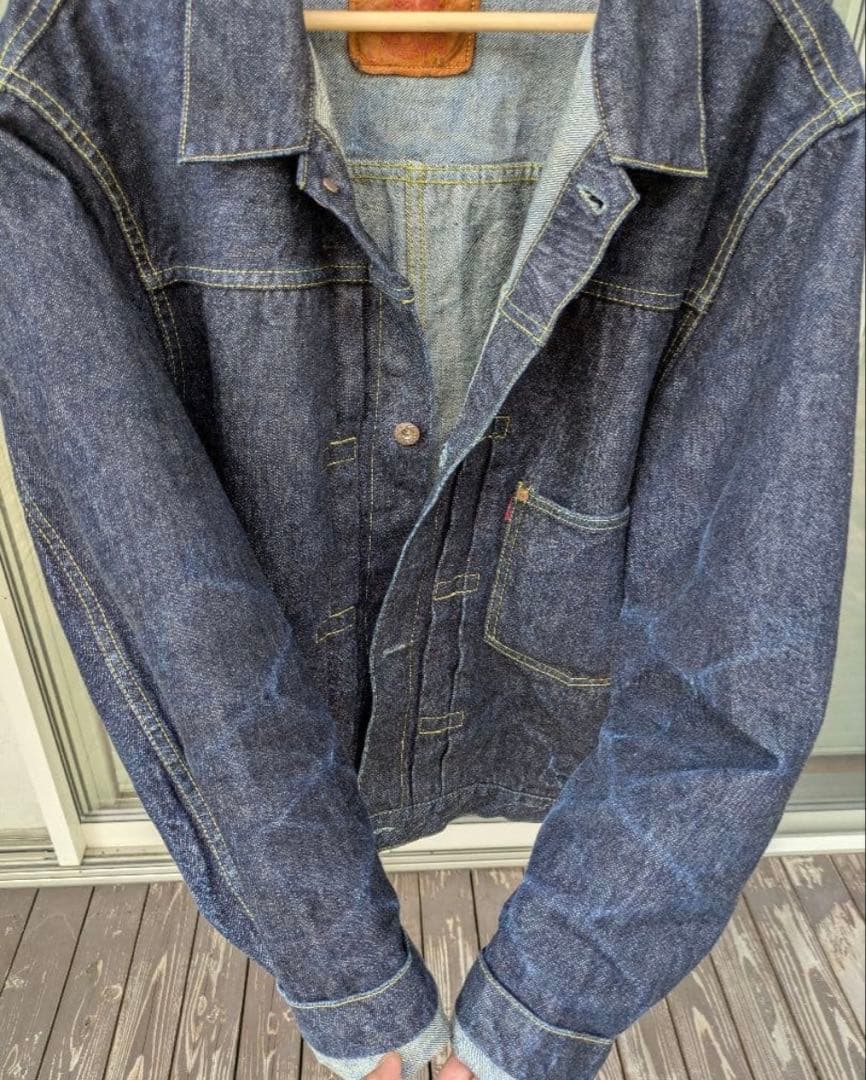 TCB JEANS S40's 大戦デニムジャケット 48 Tバック　レア赤タブ
