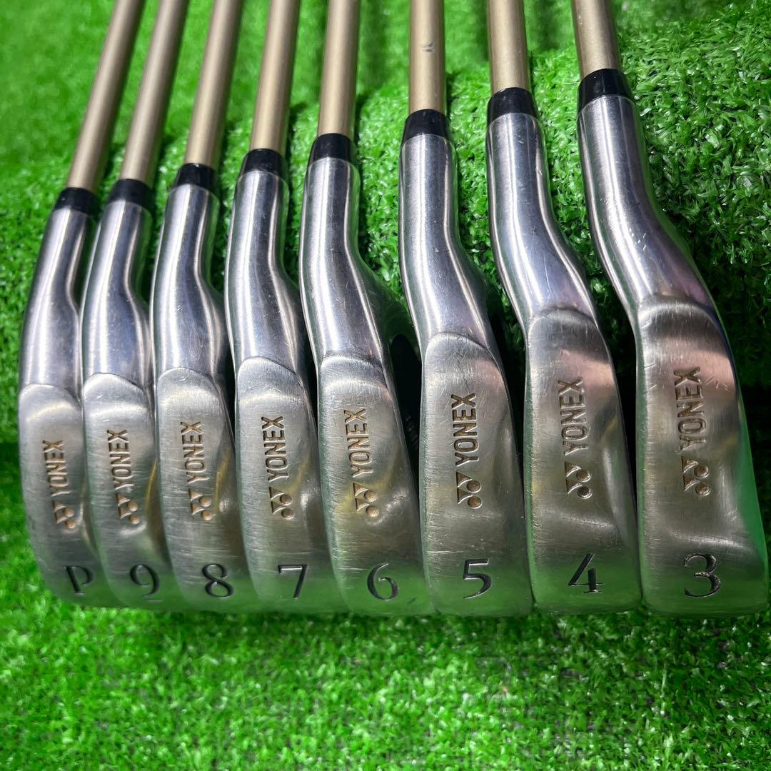 寶TIS-572 YONEX #3-9.P アイアンセット flex R