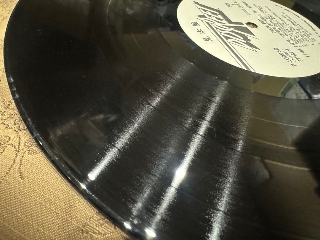 【白ラベルプロモ盤】Zappa/Beeferheat Mother's レコード