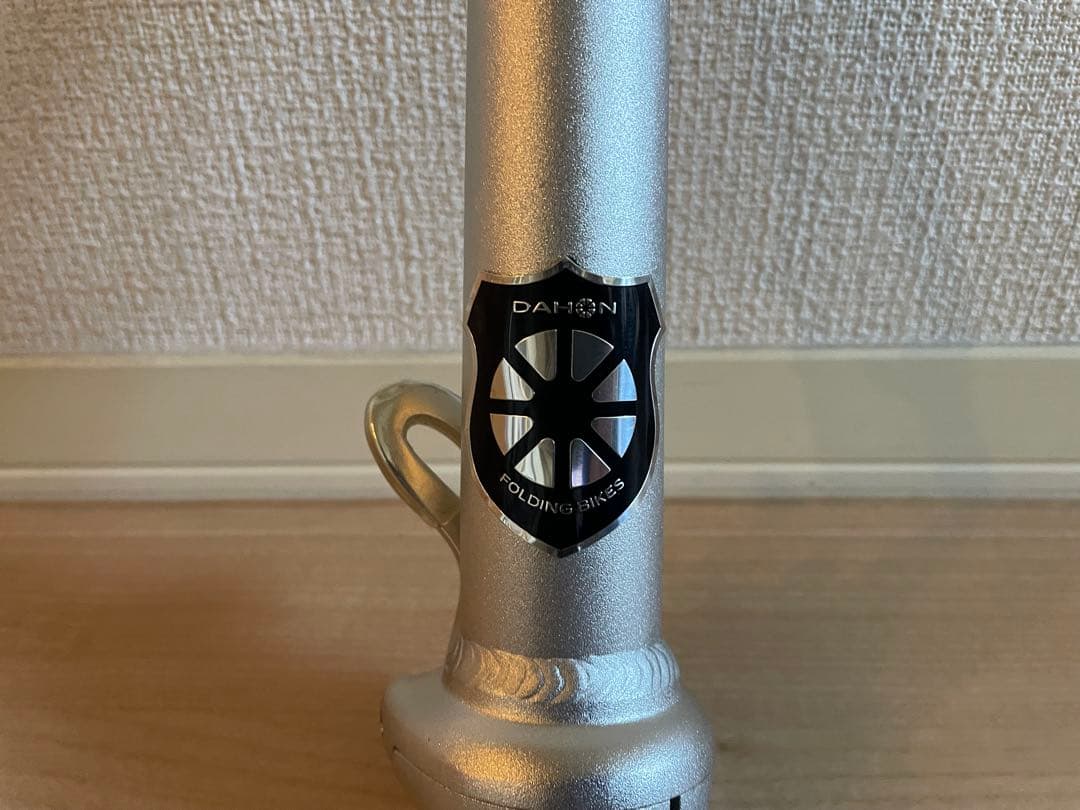 DAHON純正 T-BARハンドルポスト 330㎜ 8° 美品+アジャスター