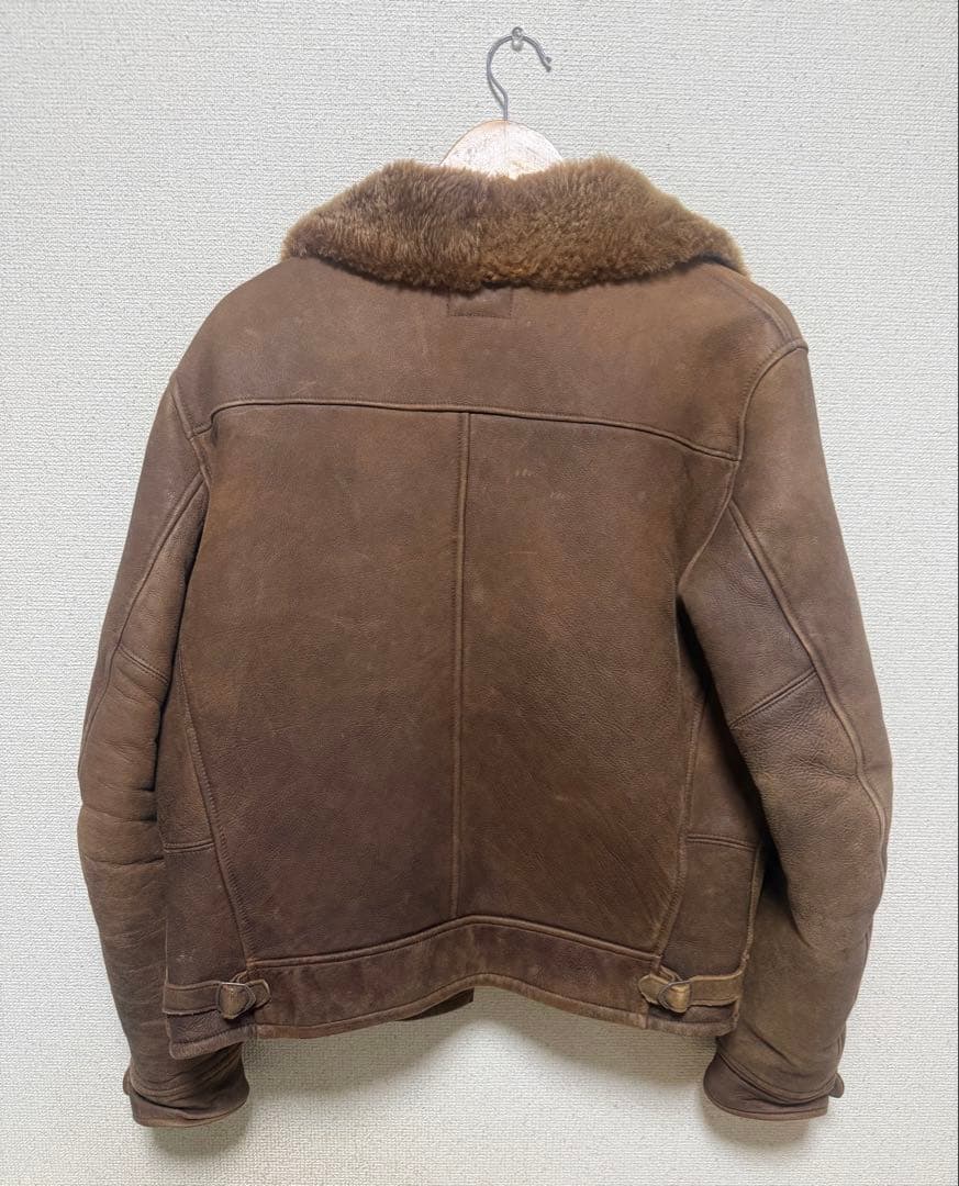 RRL ムートン レザー ジャケット