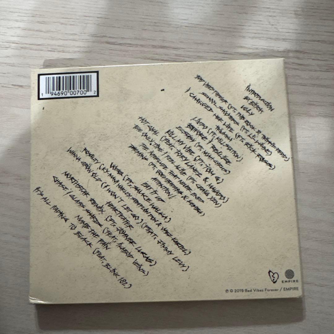 テンタシオン　CD リベンジ　テンタシオン　xxxtentacion cd