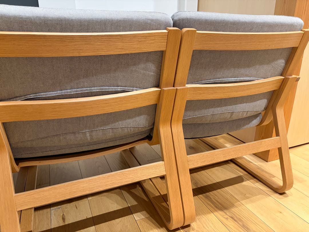 無印良品　3人掛けソファ　カバー取替え可能