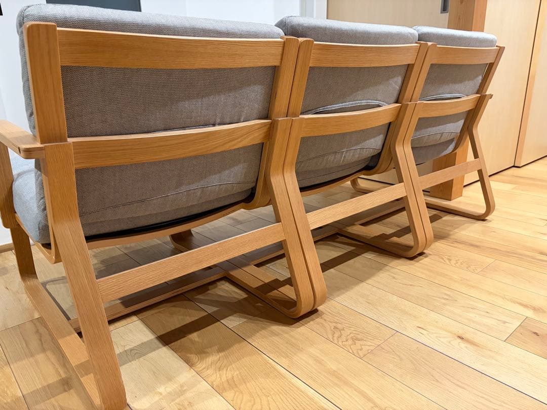 無印良品　3人掛けソファ　カバー取替え可能