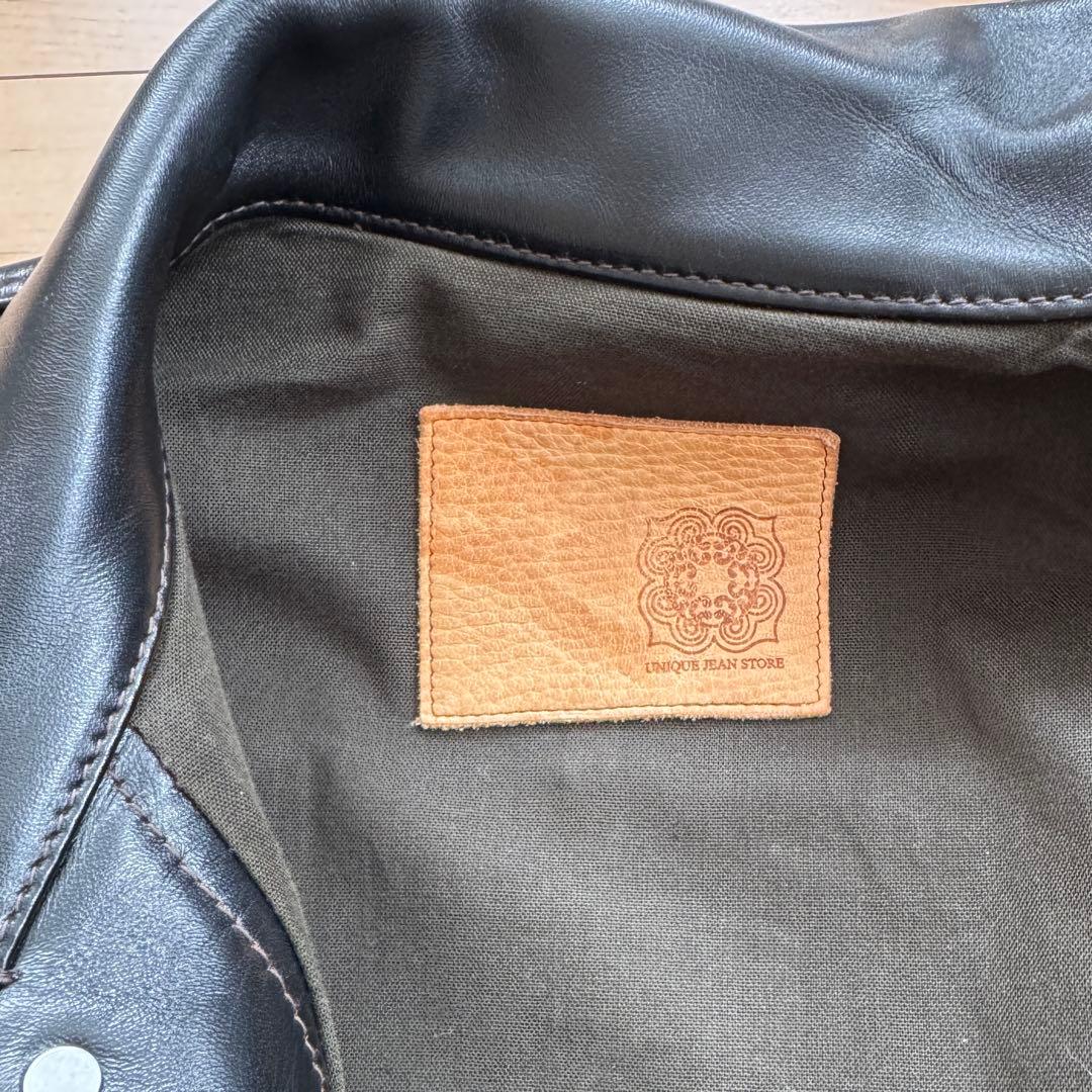 【絶版品】Y'2LEATHER（ワイツーレザー）馬革　1stジャケット　茶芯42