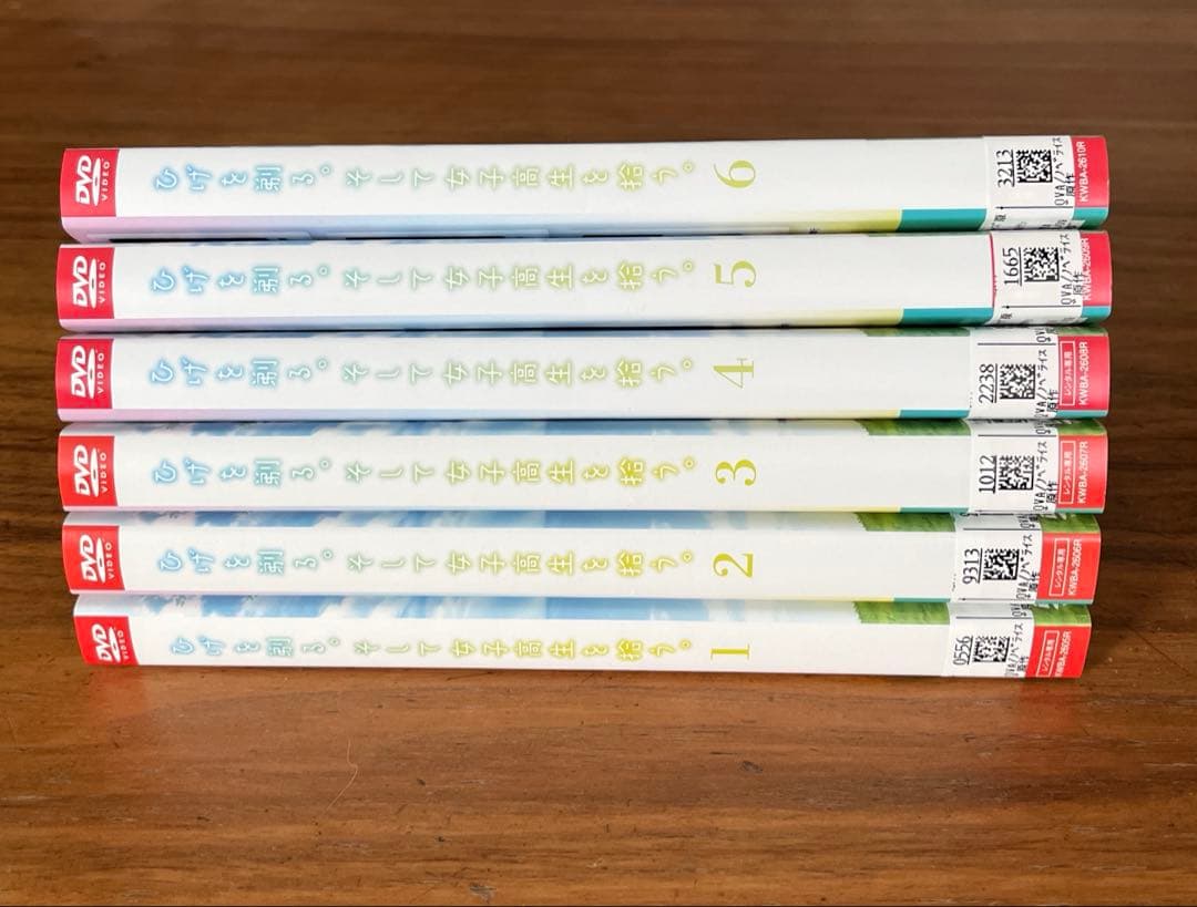 ひげを剃る。そして女子高生を拾う。 DVD 全6巻　全巻セット　アニメ