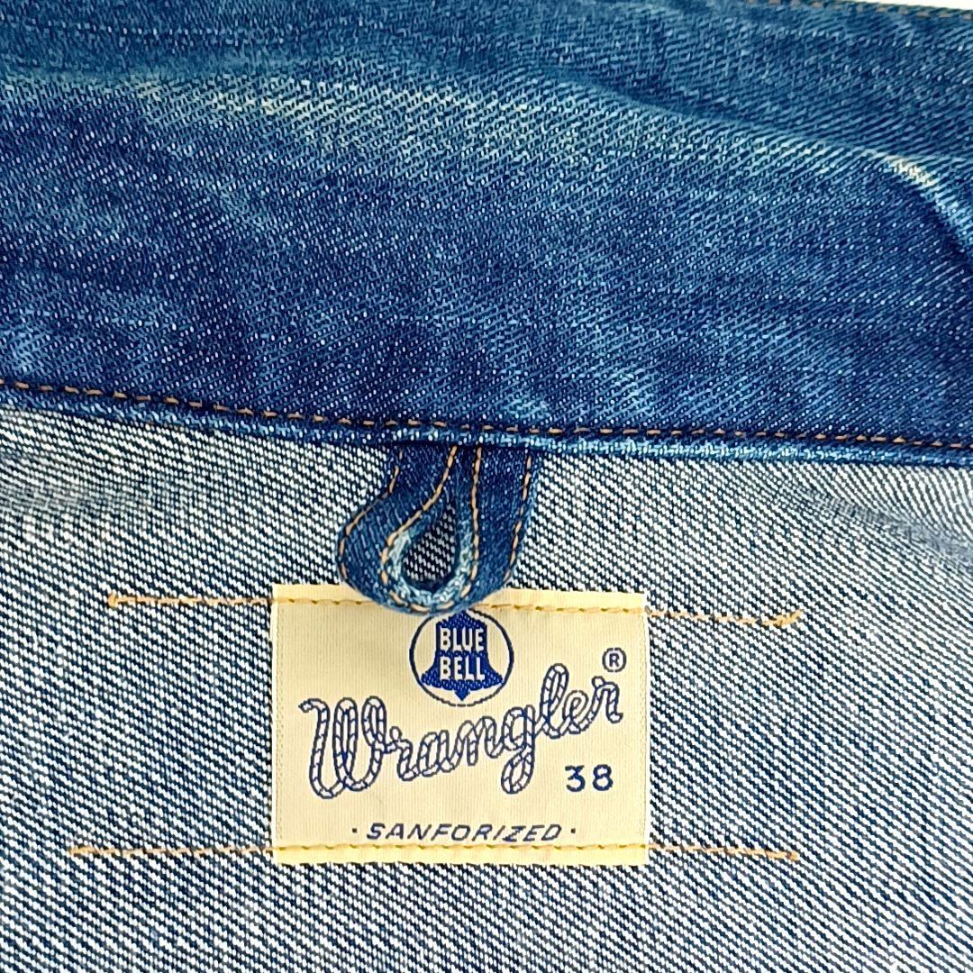 Wrangler　ラングラー　11MJZ　白タグ　ブルーベル　デニムジャケット