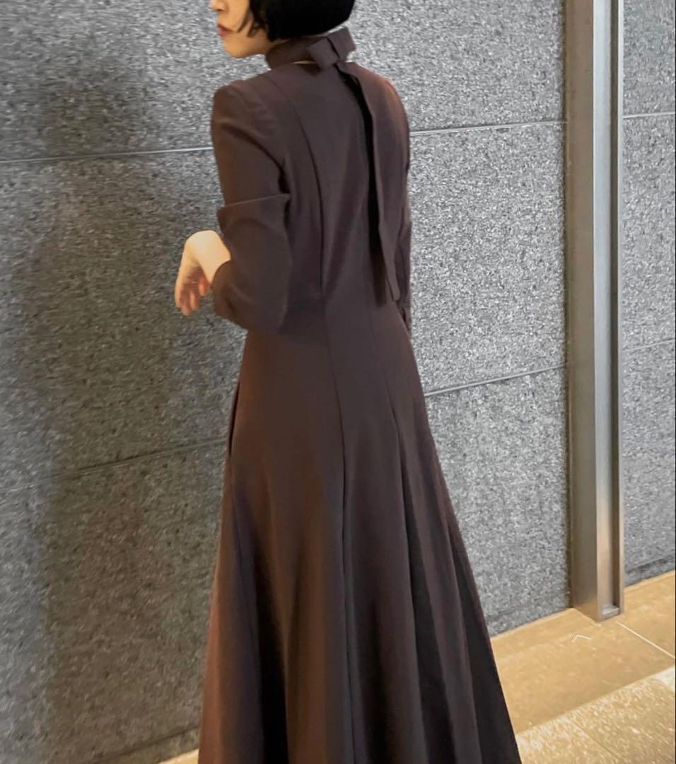 ワンピース amerivintage TRICOT TIE SET DRESS