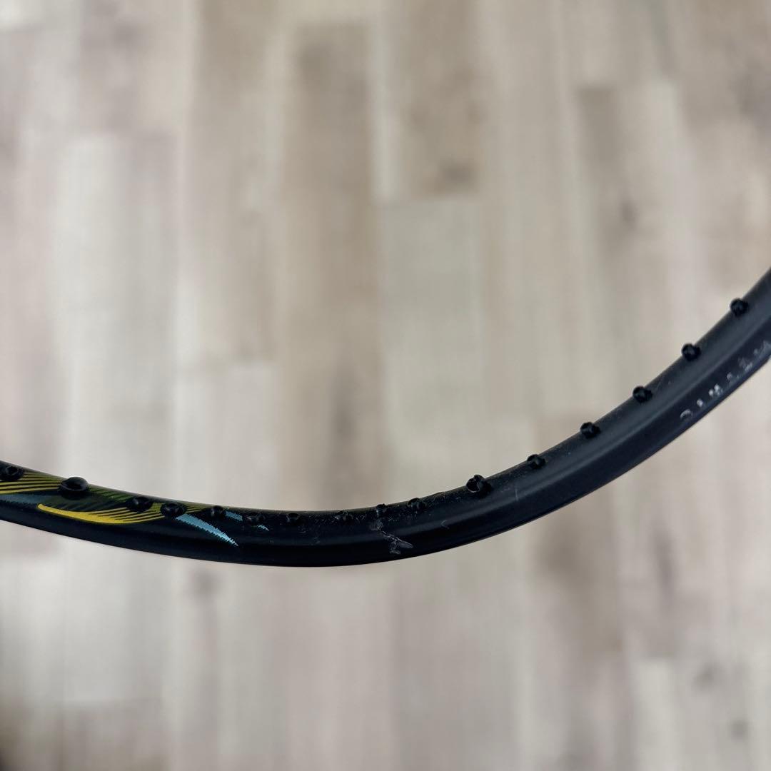 【YONEX】NANOFLARE800LT バドミントンラケット 黒/黄 /青