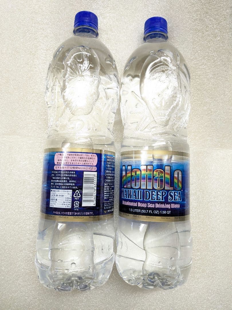 MaHaLo 1.5L 12本セット　高陽社 マハロ 超海洋深層水 100%