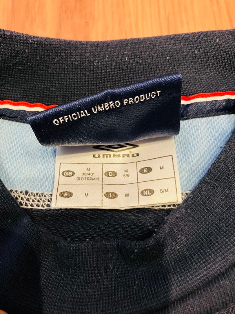 UMBRO イングランド代表 トレーニングスウェット 古着　アンブロ