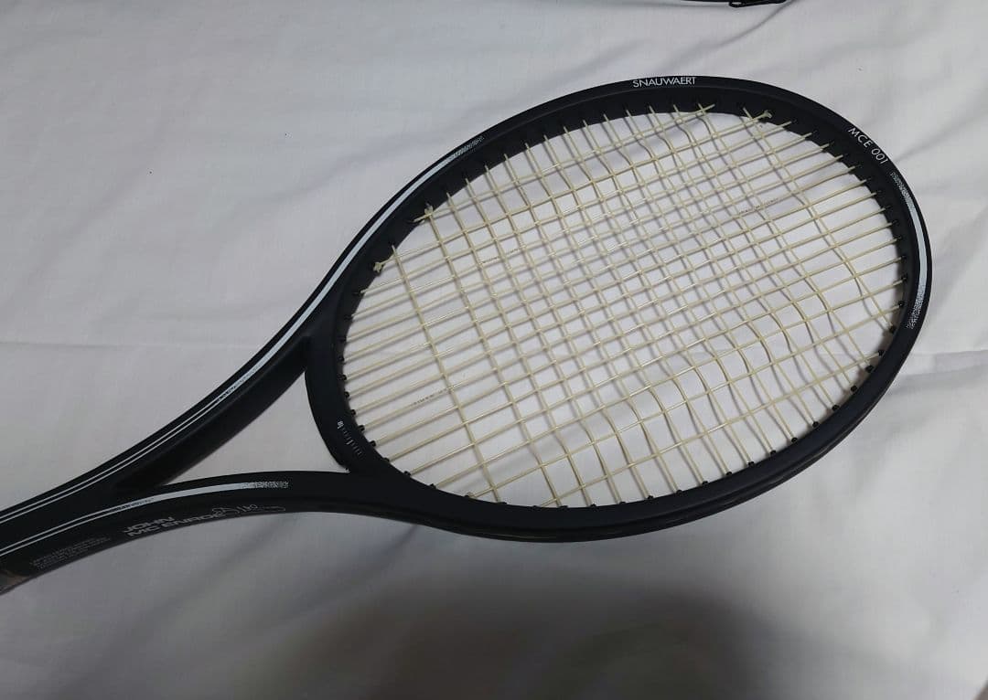 ね*ま様 ［未使用］SNAUWAERT JHON MCENROE テニス　ラケッ