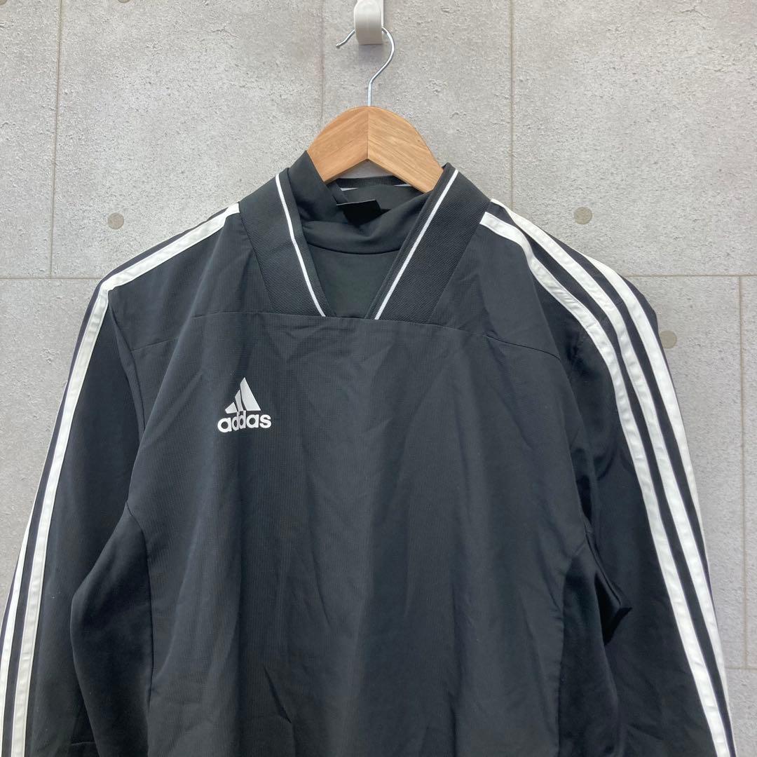adidas ピステ ウィンドブレーカー 上下セットアップ M 黒