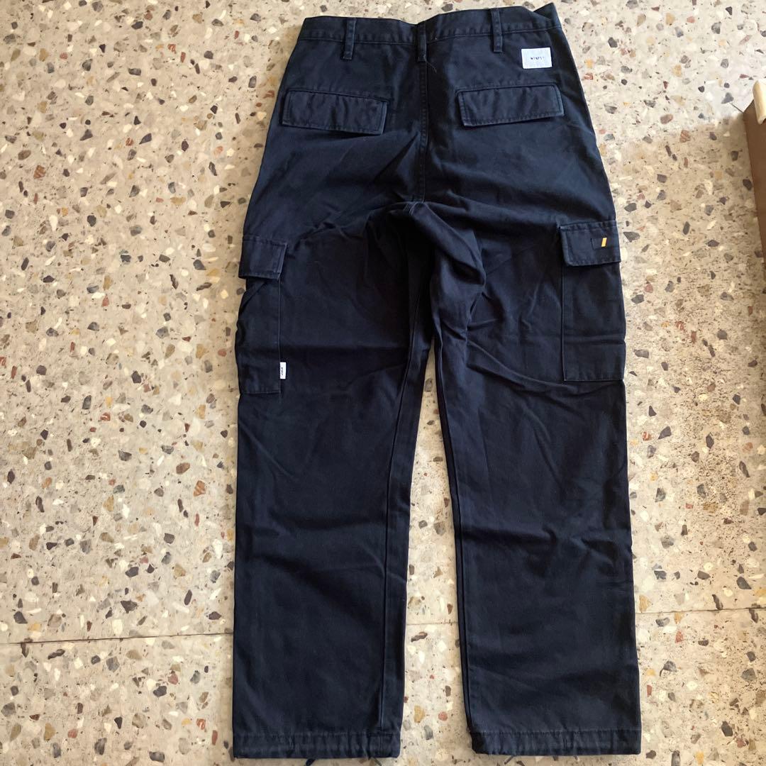 WTAPS ブラック カーゴパンツ 19AW 01 JUNGLE STOCK
