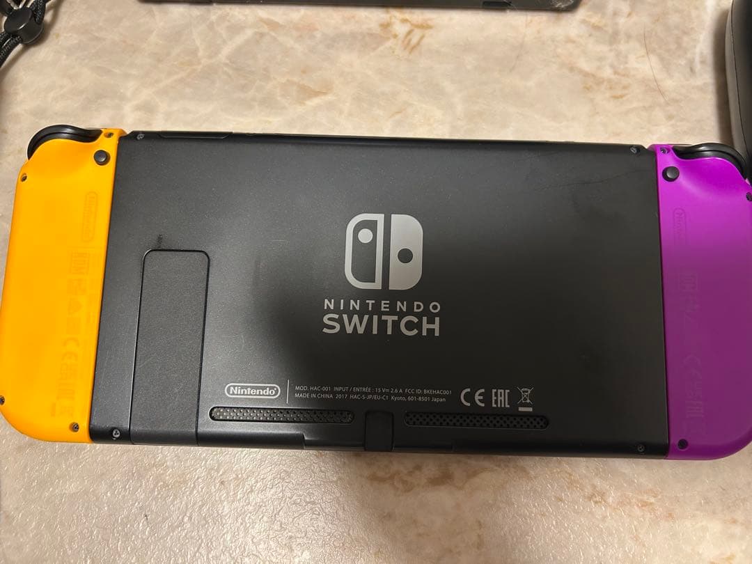 Nintendo Switch 本体 オレンジ/紫 付属品付き　プロコン