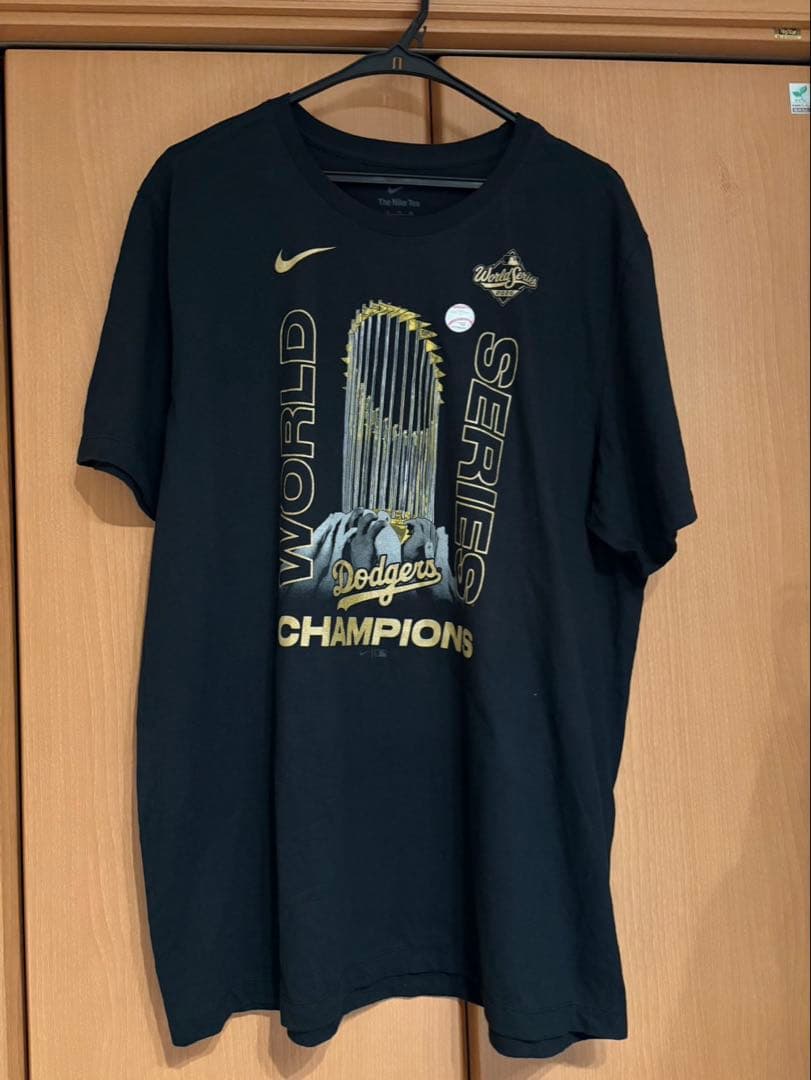 2025 ドジャースワールドシリーズチャンピオンNIKE Tシャツ