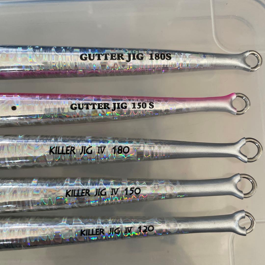 Mc Works GUTTER & KILLER メタルジグ5本セット