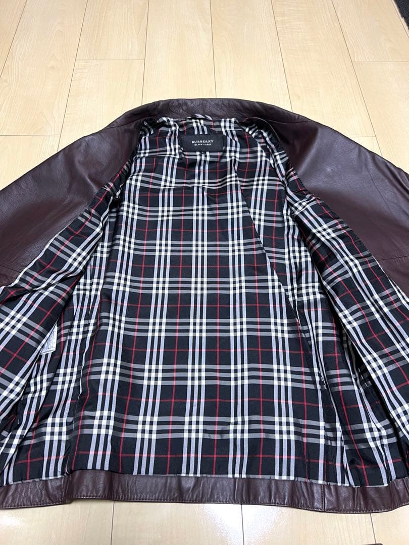 バーバリーレザーライダーズジャケット