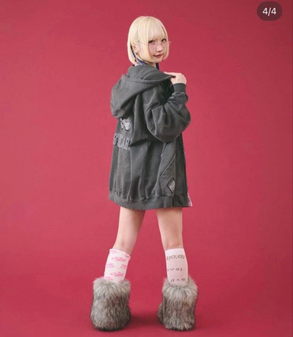 ガルフィー GALFY GALFORNIA ZIPパーカー　ドンキ　グレー