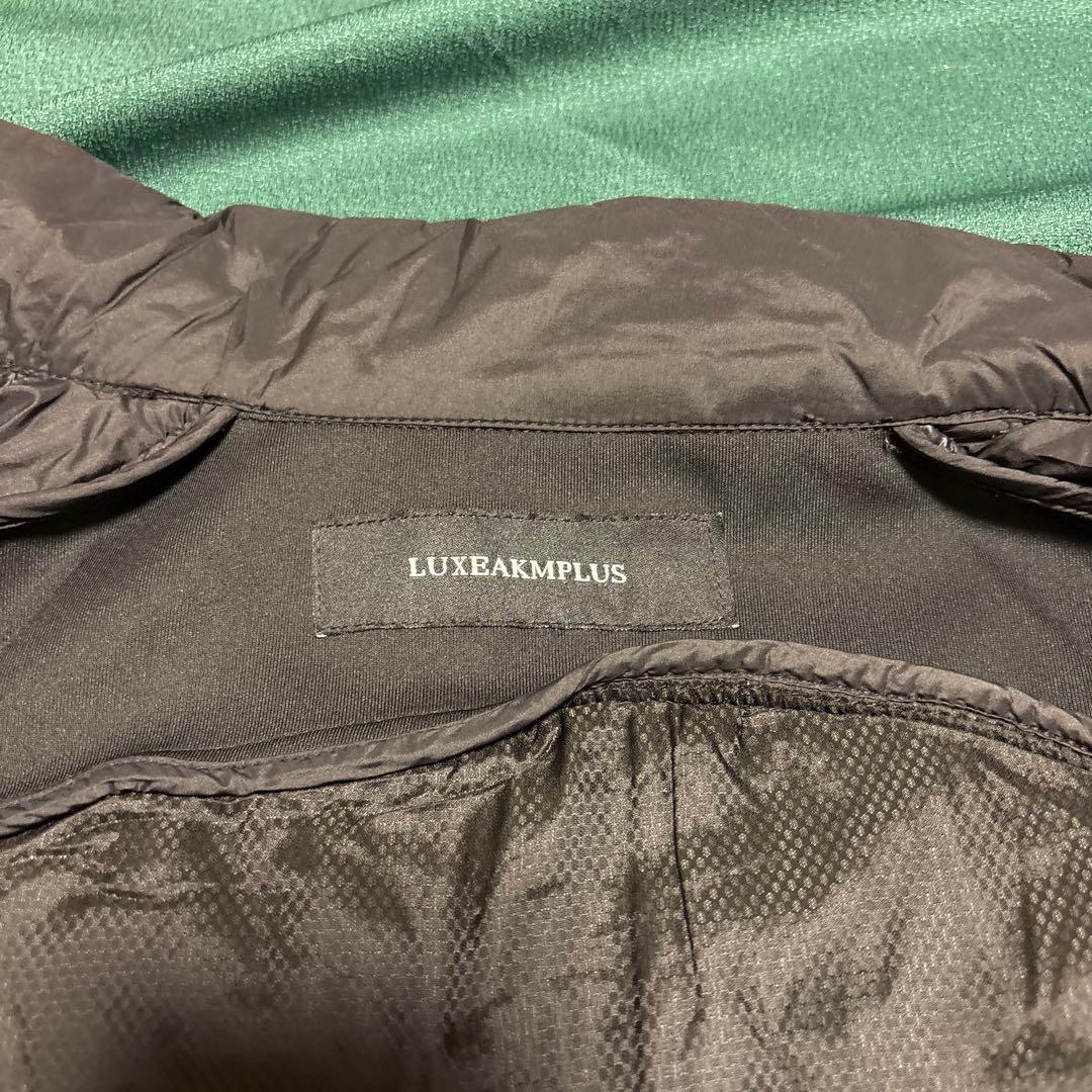【新品 送料込 匿名】LUXEAKMPLUS ブラック ダウンジャケット XL