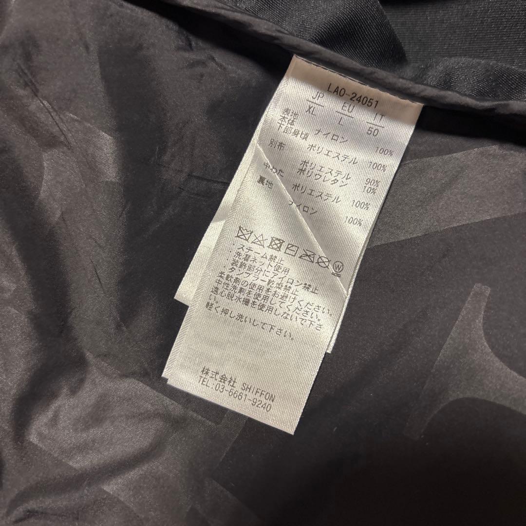 【新品 送料込 匿名】LUXEAKMPLUS ブラック ダウンジャケット XL