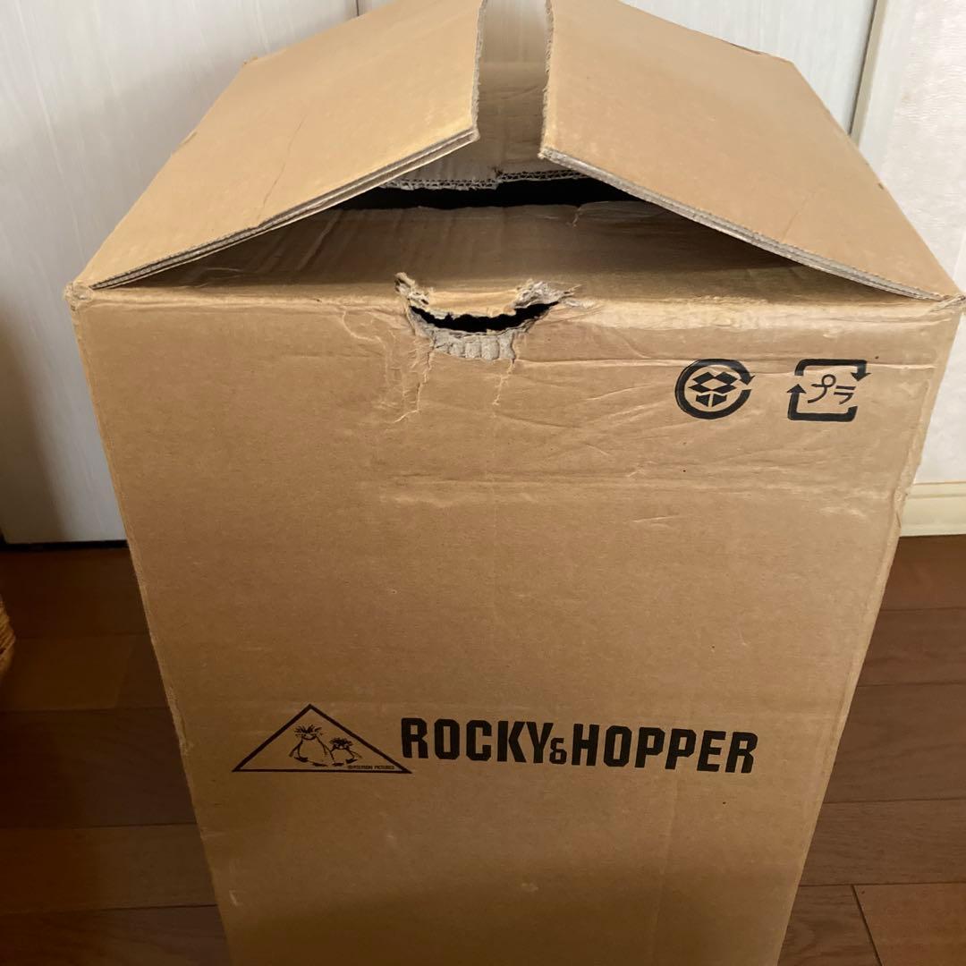 ロッキー＆ホッパー　キャリーカート付バスケットデラックス　アウトドア食器セット