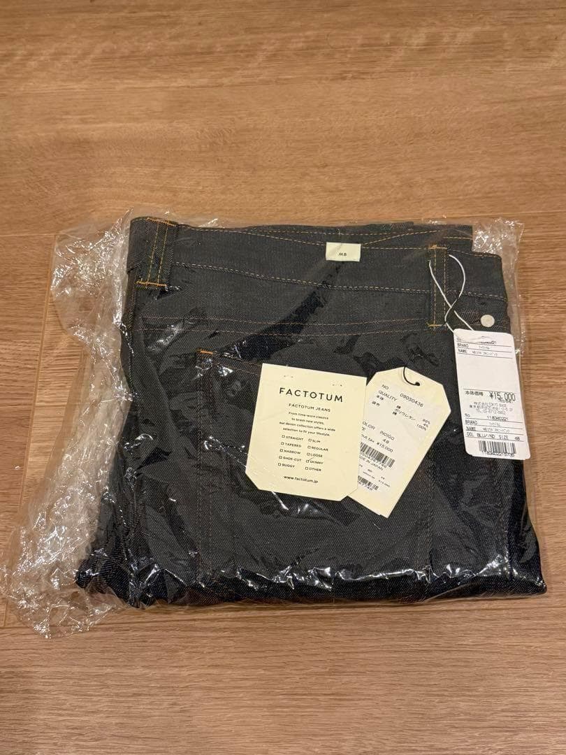 【FACTOTUM】＜MBコラボ ＞スーパースキニーデニム　48　Lサイズ