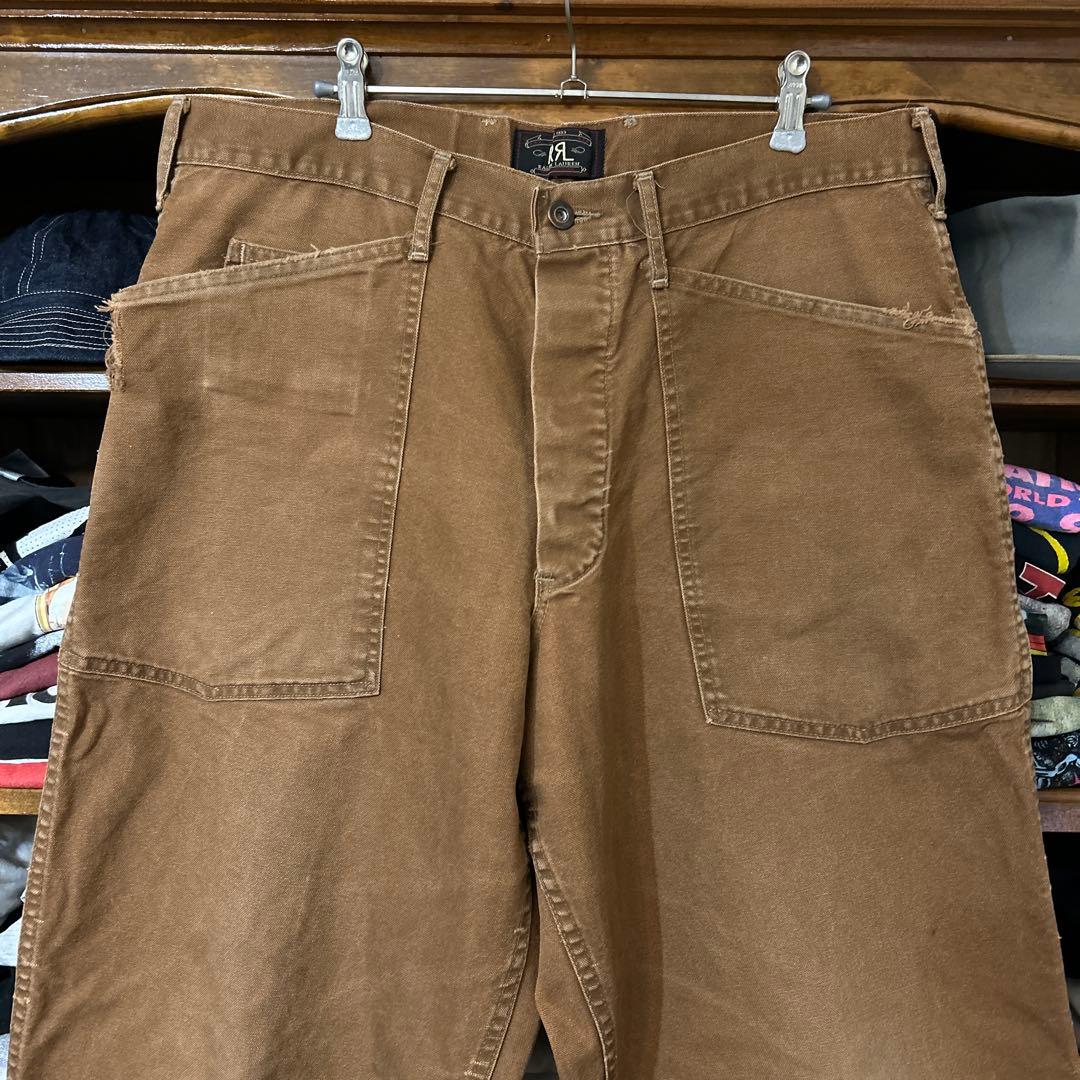90s RRL シンチバック　ダック　ベイカーパンツ